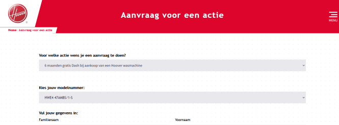 Ontvang 6 maanden gratis Dash Pods bij aankoo...
