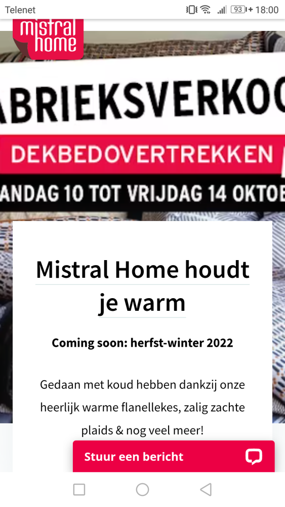 Fabrieksverkoop dekbedovertrekken v Mistral H...