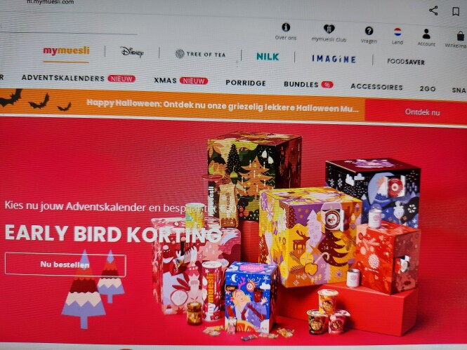 mymuesli.com kies nu jouw adventskalender en...