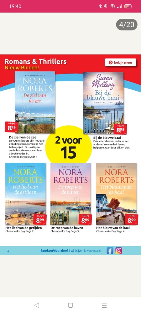 Bij boekenvoordeel van 22/10 t.e.m 30/10 kun...