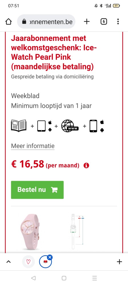 Neem een abonnement op libelle voor €16,58/ma...