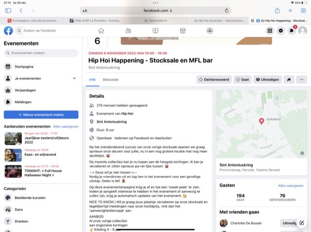 Stocksale winkel Hip Hoi. Op deze stocksale s...