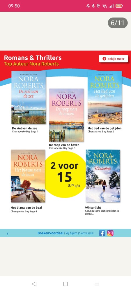 Boekenvoordeel: t.e.m 13/11, 2 boeken van No...
