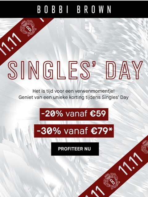 Tot -30% op de website van Bobbi Brown https:...