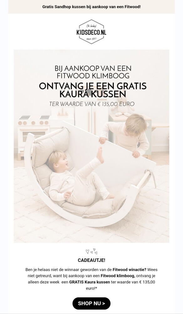 Bij kidsdeco.nl bij aankoop van een Fitwood k...