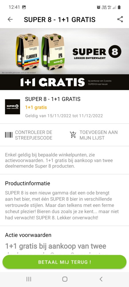 Myshopi 1+1 super 8 bier