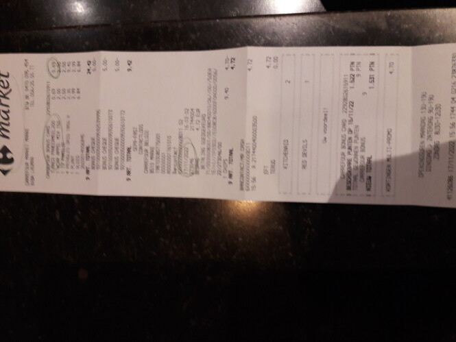 Net terug van de Carrefour Pringles 2+2 3bonu...