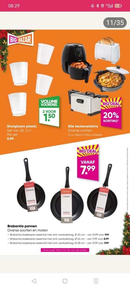 B 20% korting op heel veel artikelen bij big...