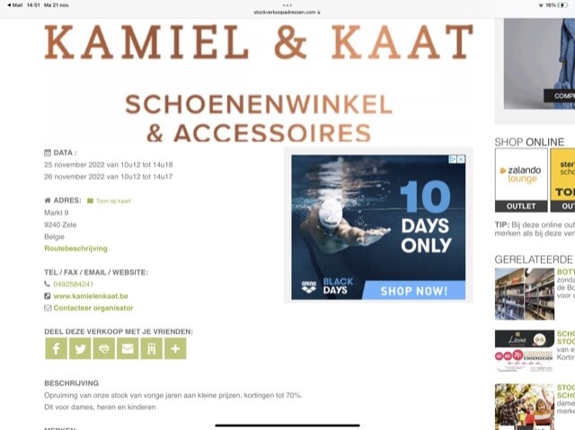 Kamiel en Kaat: Opruiming van de winter stock...