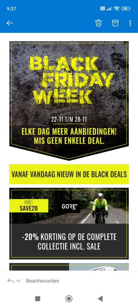 20% korting op de hele collectie incl. sale-a...