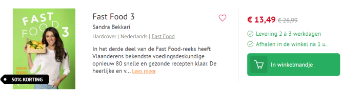 -50% black friday op select aantal boeken waa...