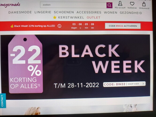 meyer-mode.be -22% korting op alles t/m 28 no...