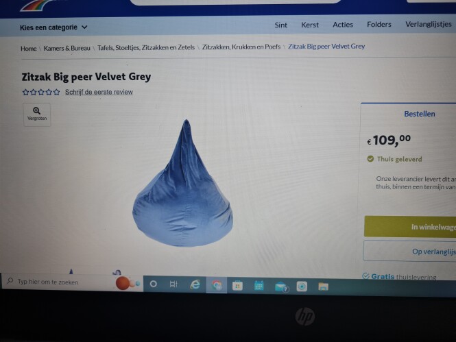 Bij shedeals.be nu megagrote korting op velve...