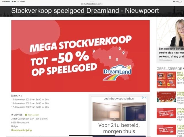 Stockverkoop speelgoed Dreamland Jozef Cardi...