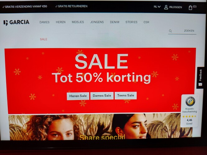 wearegarcia.be sale tot 50% korting op gesele...