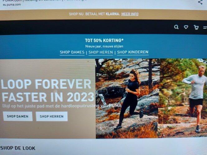 puma.com tot 50% korting op geselecteerde ite...