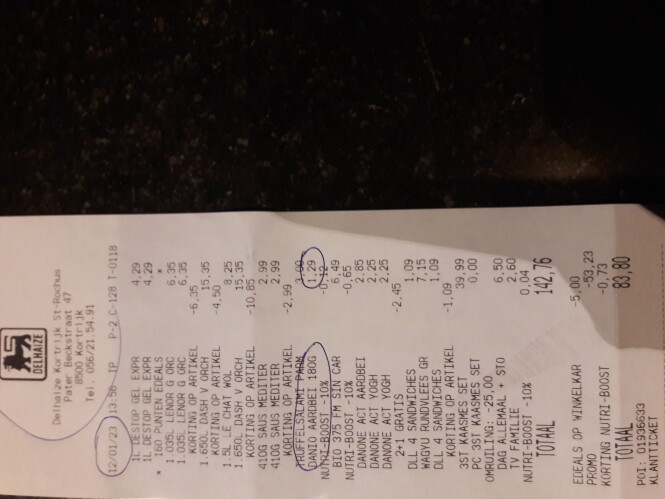 Bi Delhaize Lenor 1+1 Dash 1+1 Bosto mediterr...