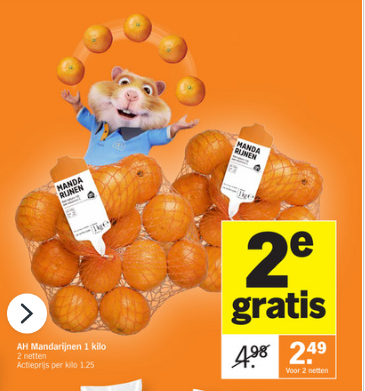 2e Gratis actie bij Albert Heijn Zo heb je al...