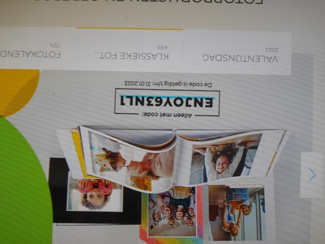 Alle fotoboeken met papier half matte afwerki...