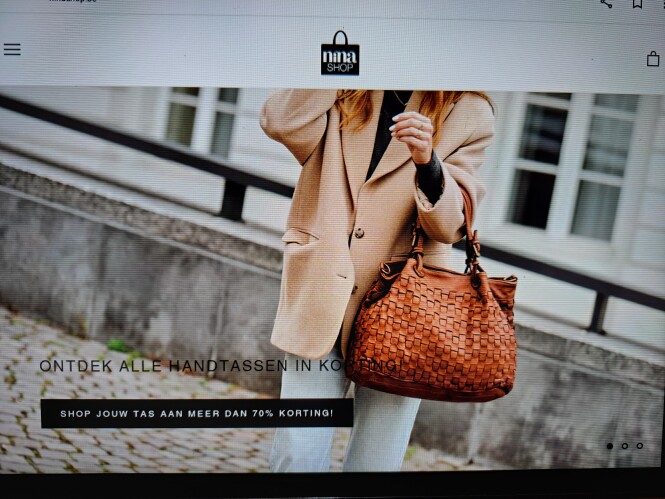 ninashop.be shop jouw tas aan meer dan 70% ko...