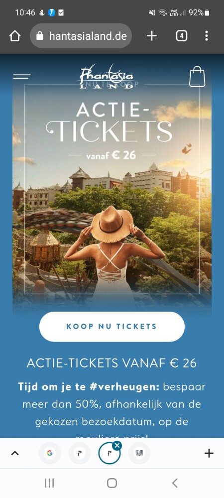 Phantasialand.de ; er zijn nu tickets vanaf 2...
