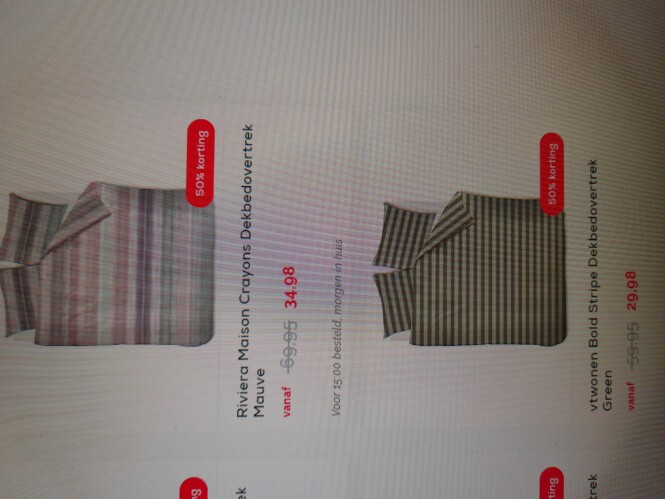 -50% op selectie dekbedovertrekken bij Swiss...