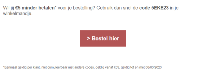 Bij een bestelling vanaf 59 euro op www.viata...