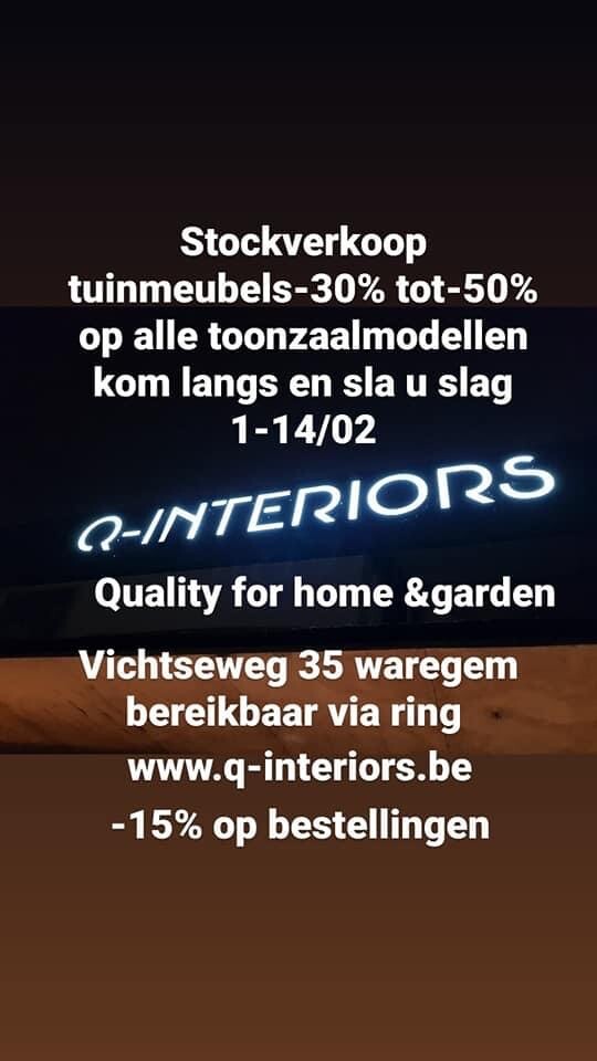 Laatste week tem zat 4/03 Q-interiors, stockv...