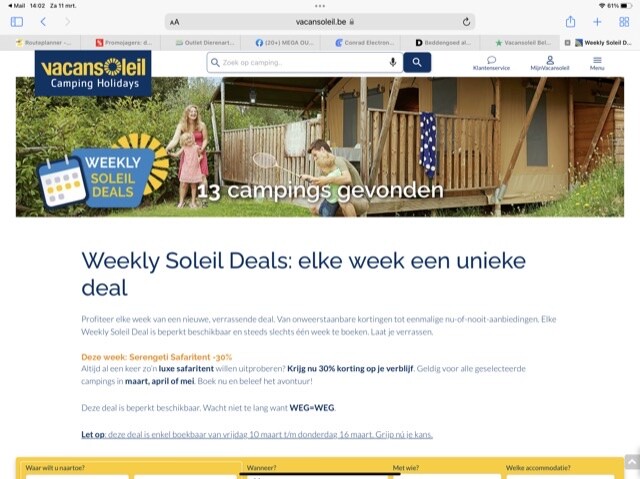 Deze week: Serengeti Safaritent -30% Krijg nu...