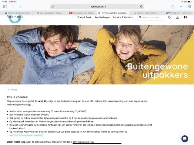 vanaf 99,- verblijf je een weekend of een mid...