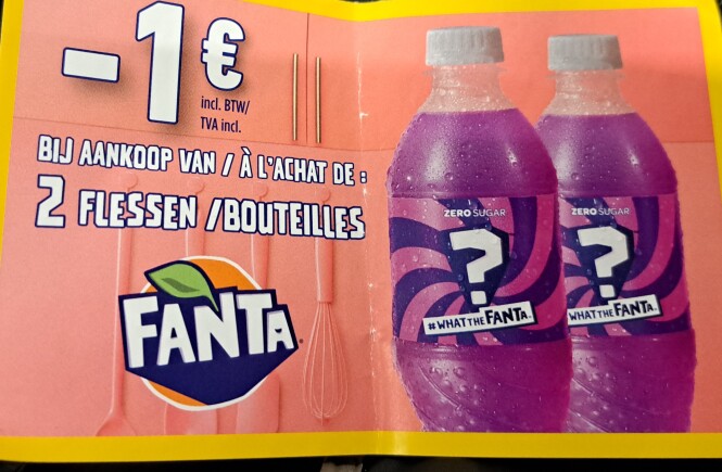 Delhaize Mechelen bons aan rayon -€1,00 bij a...