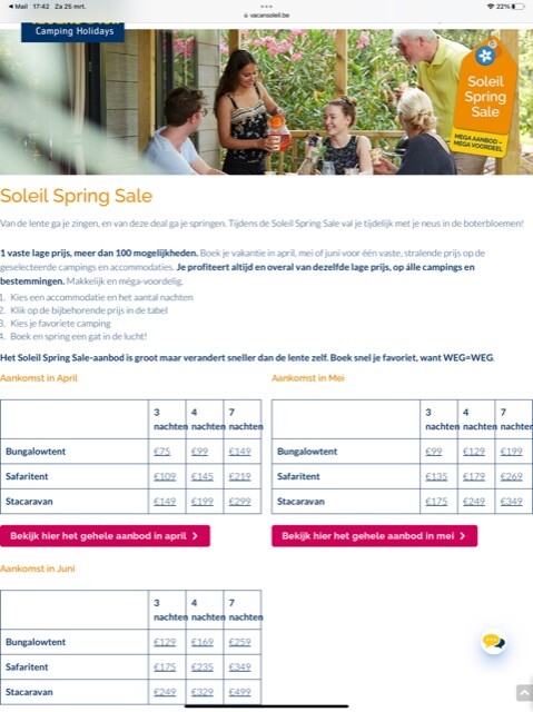 Soleil Spring Sale Op https://www.vacansoleil...