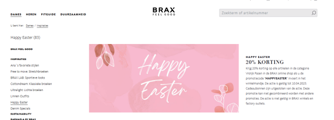 Krijg 20% korting op alle artikelen in de cat...