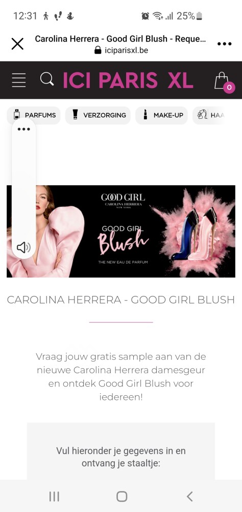 Paris XL vraag via onderstaande link een staa...