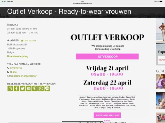 Outlet Verkoop - Ready-to-wear vrouwen 21/22...