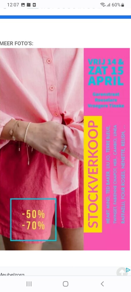 Grote stockverkoop v merkkleding en merkschoe...