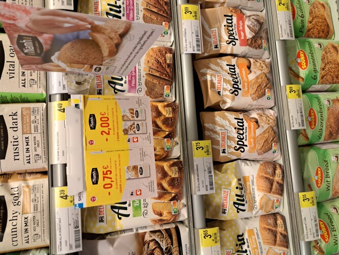 Delhaize Duffel bon aan rayon -0,75 bav 1 nia...
