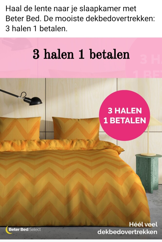 beterbed.be dekbedovertrekken 3 halen = 1 bet...