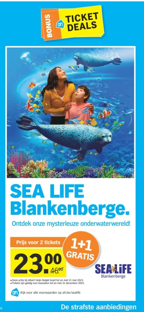 Albert Heijn vanaf volgende week ticket deals...