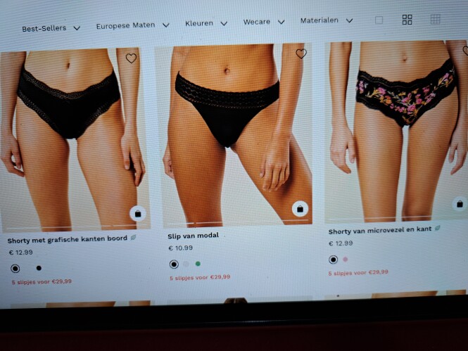 etam.be 5 slips voor €29,99