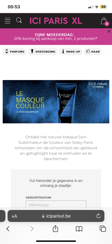 Gratis staaltje van Color Beautifying Hair Ca...