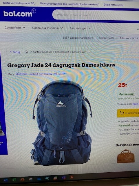 Top promo op bol.com Damesrugzak Gregory Jade...