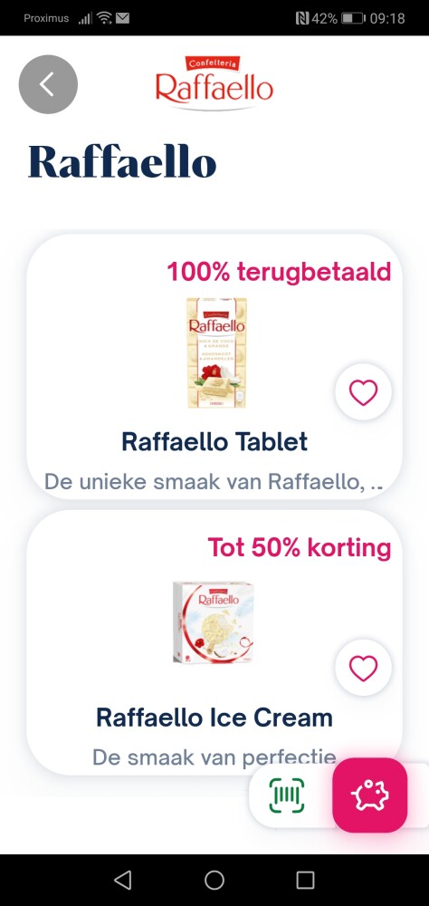Shopmium 100%cashback Raffaello