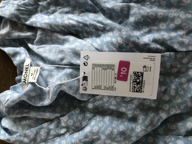 Kleedje bij Monki aan -50% gescoord, nog maar...