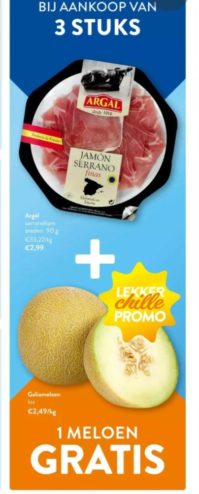 Bij Okay vanaf 26 juli gratis galiameloen bij...