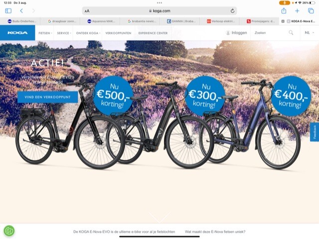 Tot 500€ korting op fietsen van https://www.k...