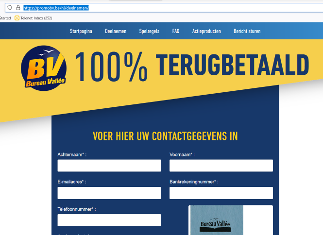 Bureau Vallée 12 schoolartikelen (Onder ander...