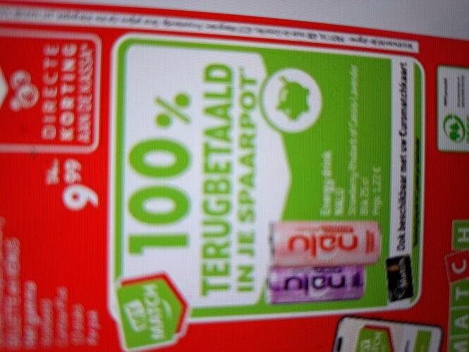 Match vanaf 16/8 100% terugbetaald nanu energ...