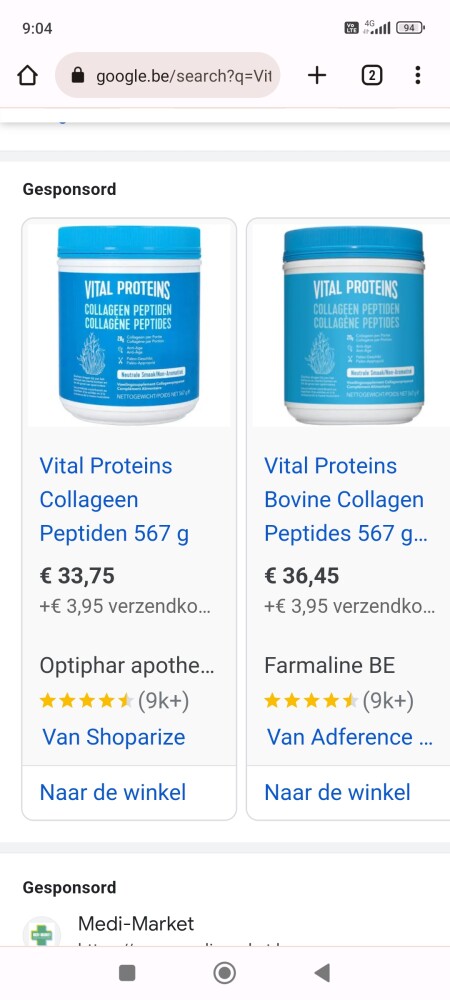 Sunday deal bij medi-market: -40% op Vital Pr...