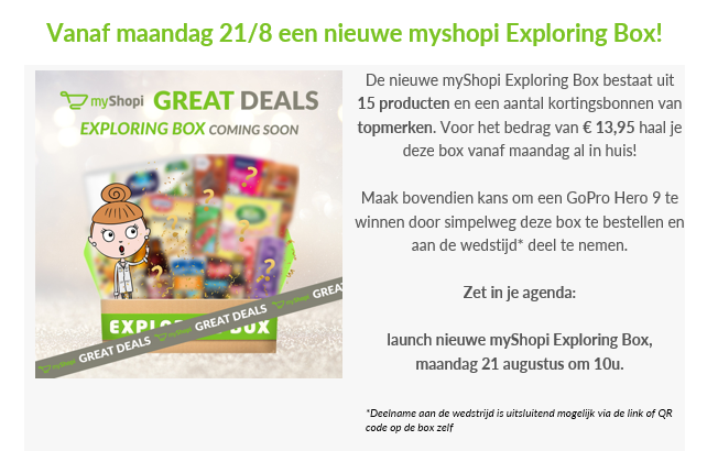 Maandag 21/08 10u nieuwe myShopi Expoloring B...
